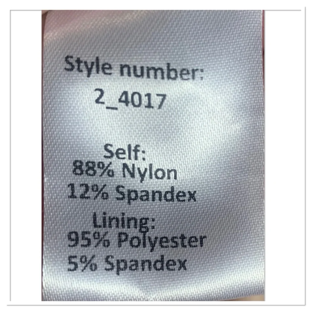 NWT Joyfolie Evie One Piece Swimsuit Neutral Pink Extra Small